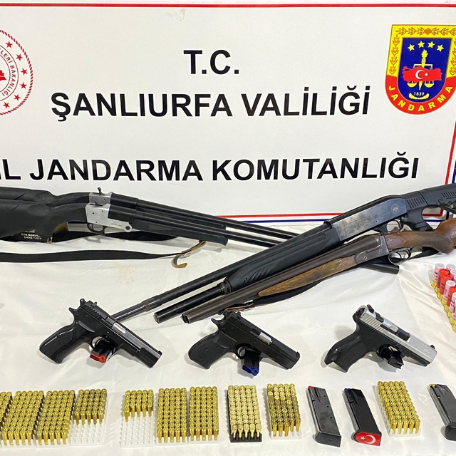 Şanlıurfa'da silahları saklayıp kayıp ihbarında bulundukları iddiasıyla 5 ş...