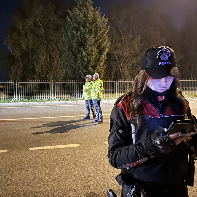 Aydın'da polis ekipleri yeni yıl öncesi denetimlerini artırdı