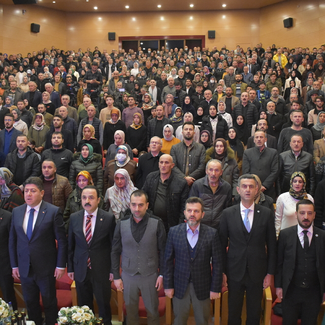 Ordu'da "Şehitlerimize Dua Filistin'e Vefa" programı düzenlendi