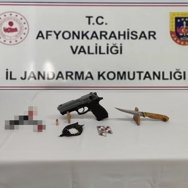 Afyonkarahisar'da uyuşturucu operasyonunda bir şüpheli yakalandı