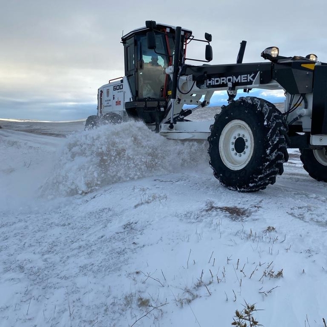 Gürün'de karla mücadele ekipleri hazırlıklarını tamamladı