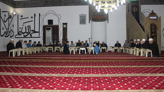 Osmaneli'nde şehitler için mevlit okutuldu