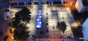 Suşehri'nde meydan projesi tamamlandı