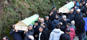 Kuzey Marmara Otoyolu'ndaki kazada ölen 2 kişinin cenazesi Giresun'da defne...