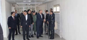 Vali Canalp, Batman T Tipi Kapalı Ceza İnfaz Kurumunda inceleme yaptı