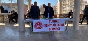 Turhal'da şehitler için mevlit okutuldu