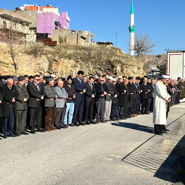 Kıbrıs Gazisi Mardin'de son yolculuğuna uğurlandı