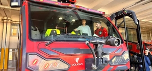 İdil Kaymakamı Adıgüzel, Şırnak Şerafettin Elçi Havalimanını ziyaret etti