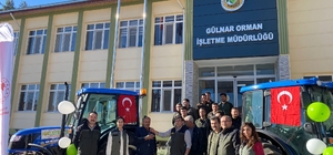 Mersin'de orman köylülerine traktör desteği verildi