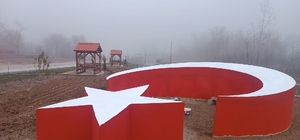 Sulakyurt'ta yapımı tamamlanan yürüyüş yolu ve mesire alanı hizmete alındı