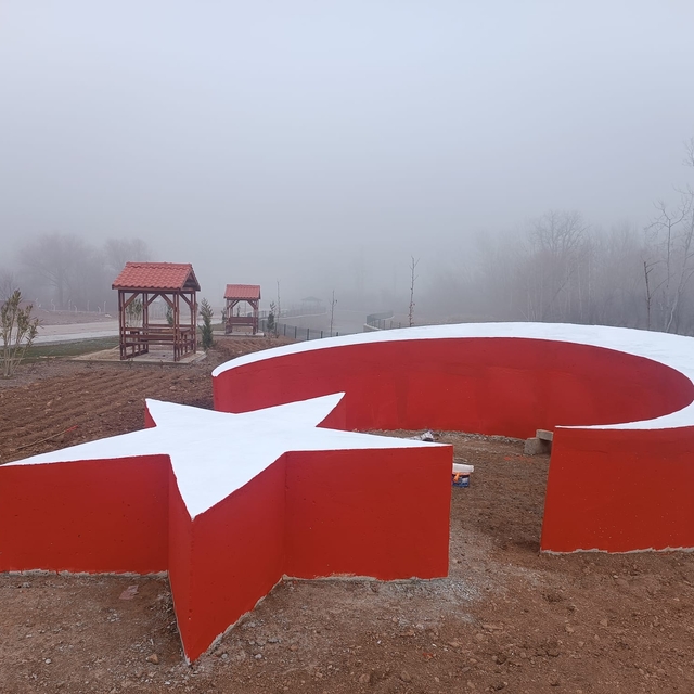 Sulakyurt'ta yapımı tamamlanan yürüyüş yolu ve mesire alanı hizmete alındı
