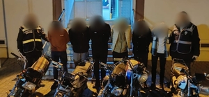 Şanlıurfa'da motosiklet hırsızlığı şüphelisi 5 kişi yakalandı