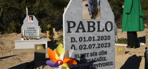 "Can dostlarını" yitirenler hayvan mezarlığında teselli buluyor