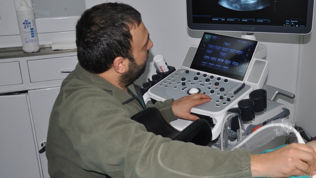 Gümüşhacıköy Devlet Hastanesinde renkli ultrason hizmetine başlandı