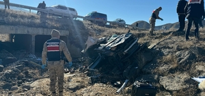 Erzurum'da şarampole devrilen otomobildeki 3 kişi öldü