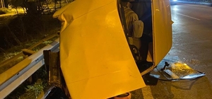 Bilecik'te otomobilin bariyerlere çarptığı kazada 6 kişi yaralandı