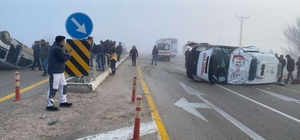Elazığ'da 3 aracın karıştığı trafik kazasında 5 kişi yaralandı