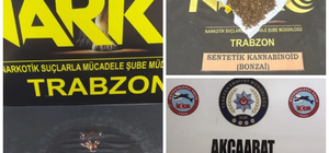 Trabzon'da uyuşturucu operasyonunda 12 kişi yakalandı