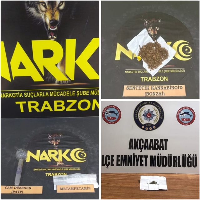 Trabzon'da uyuşturucu operasyonunda 12 kişi yakalandı