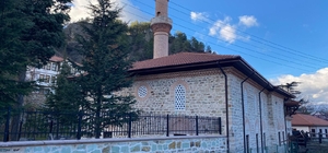 Mudurnu'da restore edilen tarihi Kanuni Sultan Süleyman Cami yeniden ibadet...