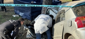 Antalya'da şarampole devrilen otomobildeki genç öldü, bir çocuk yaralandı