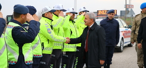 Tekirdağ Vali Vekili Peker, yılın son akşamı görev başındaki personeli ziya...