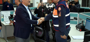 Kırıkkale, Niğde ve Yozgat'ta, görevi başındaki personelin yeni yılı kutlandı