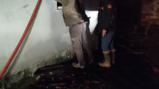 Kırklareli'nde yangında bir ev kullanılamaz hale geldi