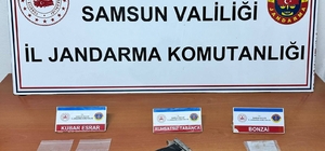 Samsun'da üzerlerinde uyuşturucu bulunan 3 kişi yakalandı