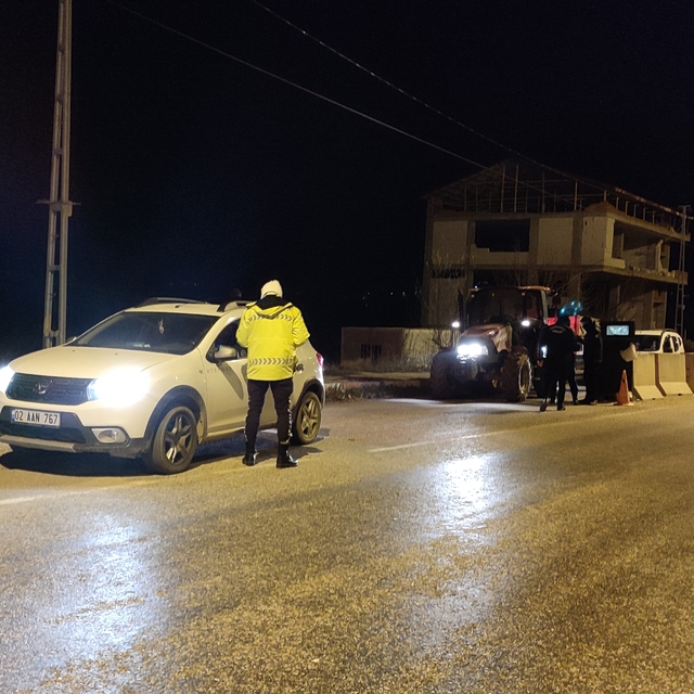 Çelikhan'da huzur ve güven uygulaması yapıldı