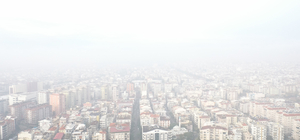 Aydın'da sis etkili oldu