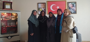 Türkiye Diyanet Vakfı Espiye Şubesi üyelerinden şehit ailesine ziyaret