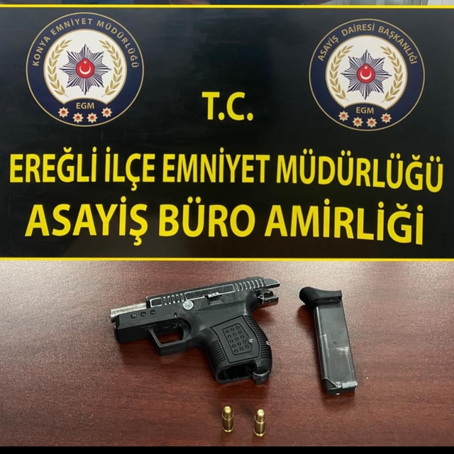 Konya'da araç kundaklayan 2 kişi tutuklandı