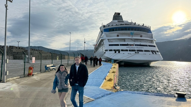 Amasra'ya kruvaziyerle 18 ayda 36 bin 279 Rus turist geldi