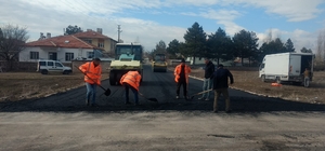 Tomarza'da 15 milyon liralık sıcak asfalt çalışması yapıldı