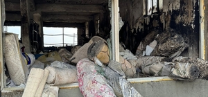 Adıyaman'da iş yerinde çıkan yangını söndürüldü