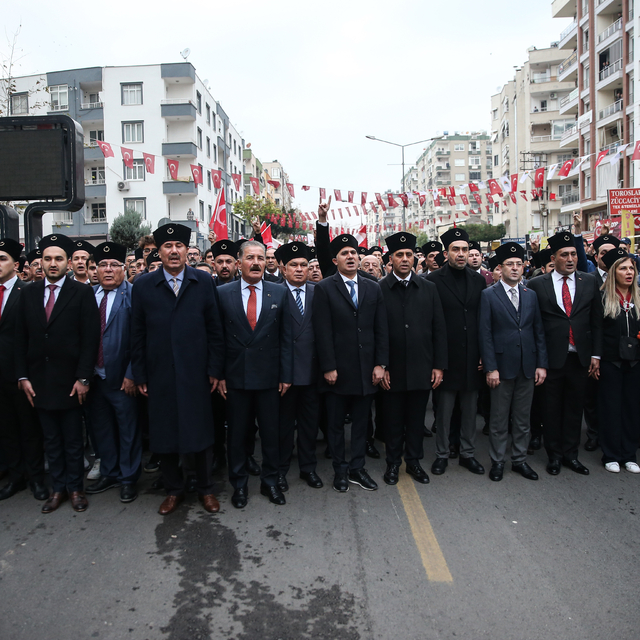 Mersin'in düşman işgalinden kurtuluşunun 102. yıl dönümü kutlandı