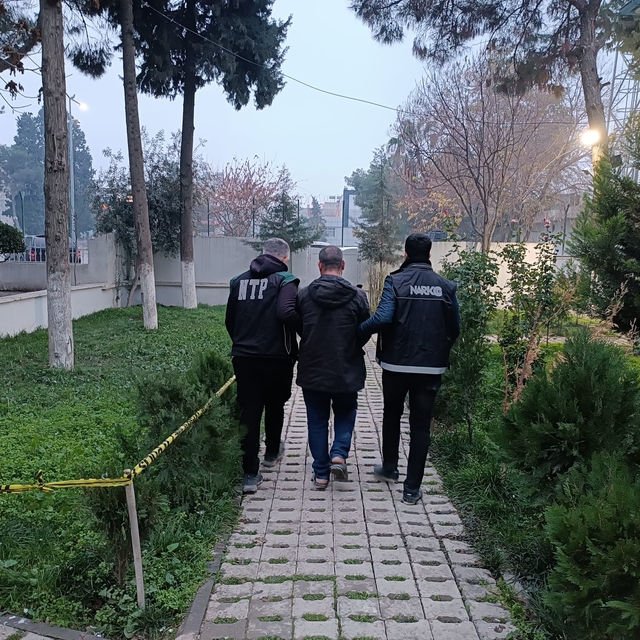 Şanlıurfa'da uyuşturucu operasyonundan yakalanan zanlı tutuklandı