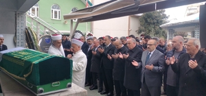 Denizli Valisi Ömer Faruk Coşkun'un annesi toprağa verildi