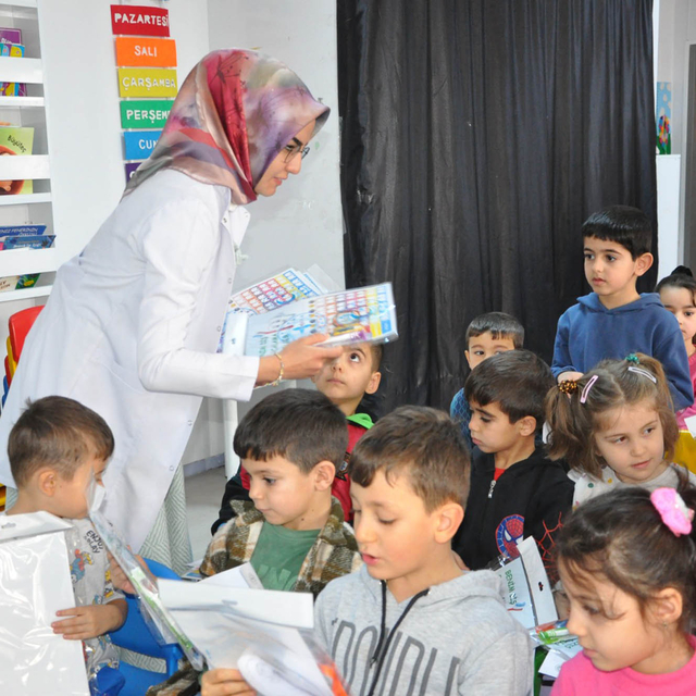 Sorgun'da öğrencilere diş fırçası ve macun dağıtıldı