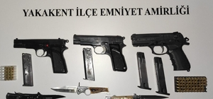 Samsun'da ruhsatsız silah operasyonu