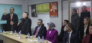 AK Parti TBMM Grup Başkanı Abdullah Güler, Zara ve Suşehri'nde partililerle buluştu