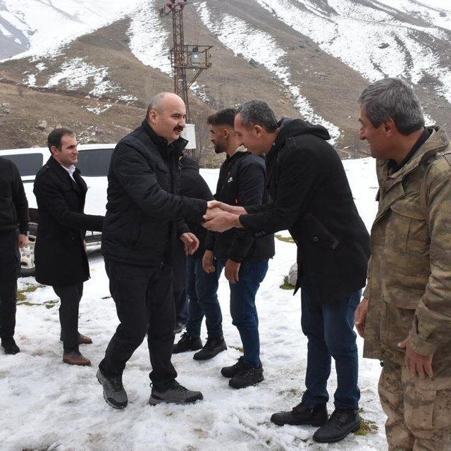 Batman Valisi Ekrem Canalp'tan Sason ilçesindeki köylere ziyaret