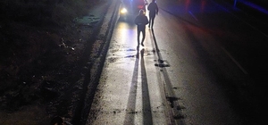 Gaziantep'te şarampole devrilen otomobilin sürücüsü yaralandı