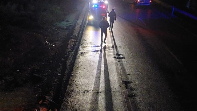 Gaziantep'te şarampole devrilen otomobilin sürücüsü yaralandı