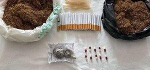 Kırıkkale'de jandarma ekiplerince sentetik uyuşturucu, hap ve esrar ele geçirildi