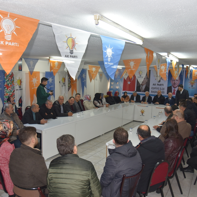 AK Parti Giresun Milletvekilleri Elmas ve Temür, Espiye'yi ziyaret etti