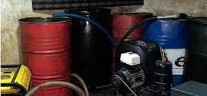 Şanlıurfa'da 2 bin 714 litre kaçak akaryakıt ele geçirildi