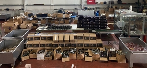 Tekirdağ'da 1 ton 806 kilogram kaçak nargile tütünü ele geçirildi