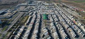 Kapıkule Gümrük Kapısı'ndan 2023'te 1 milyondan fazla tır geçiş yaptı